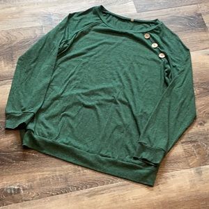 Green Fashion Top